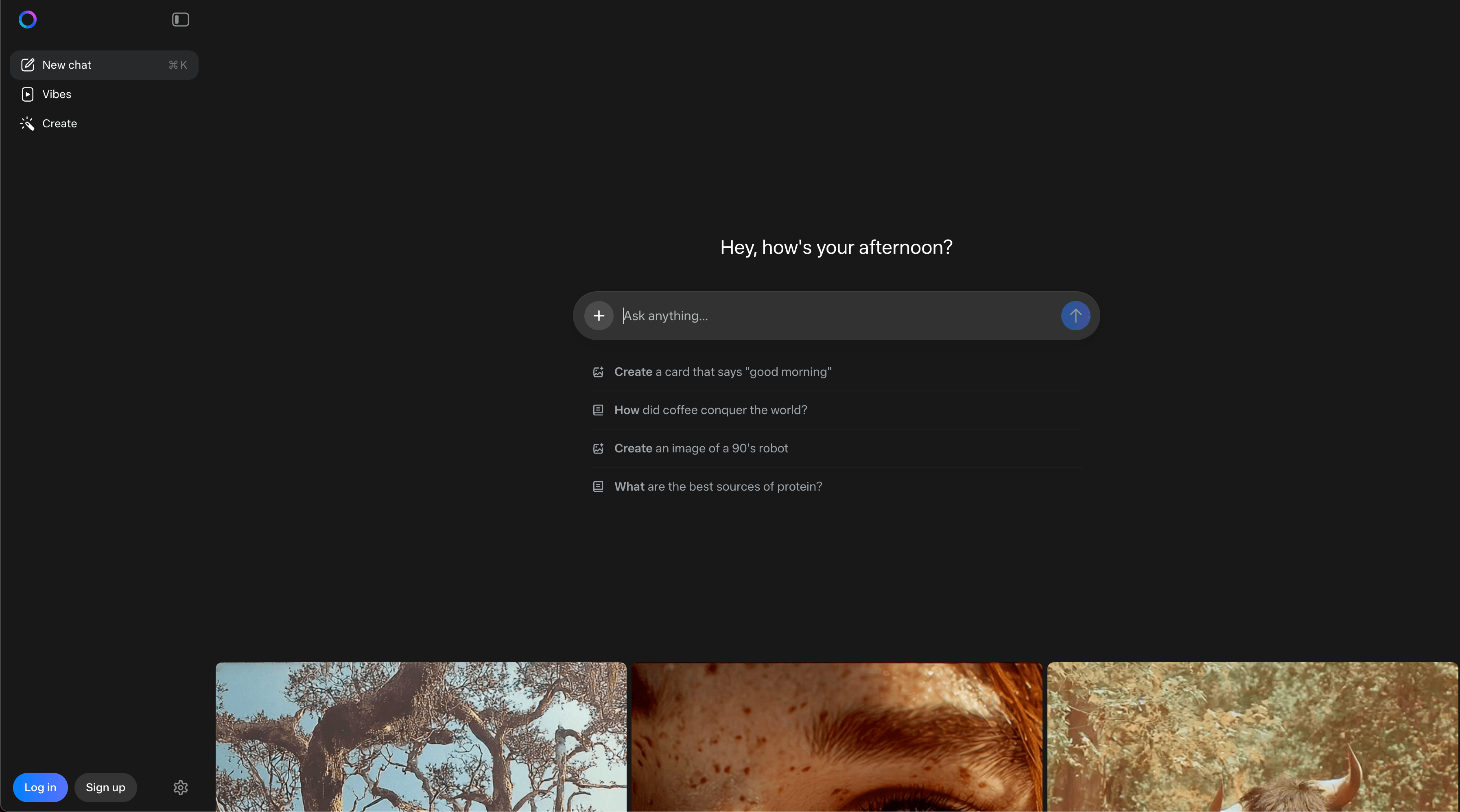 Meta.ai — captura de pantalla