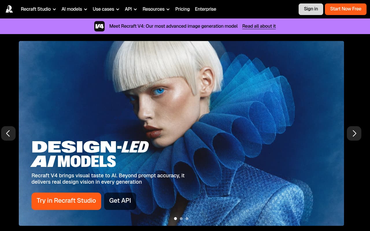 Recraft.ai — captura de pantalla