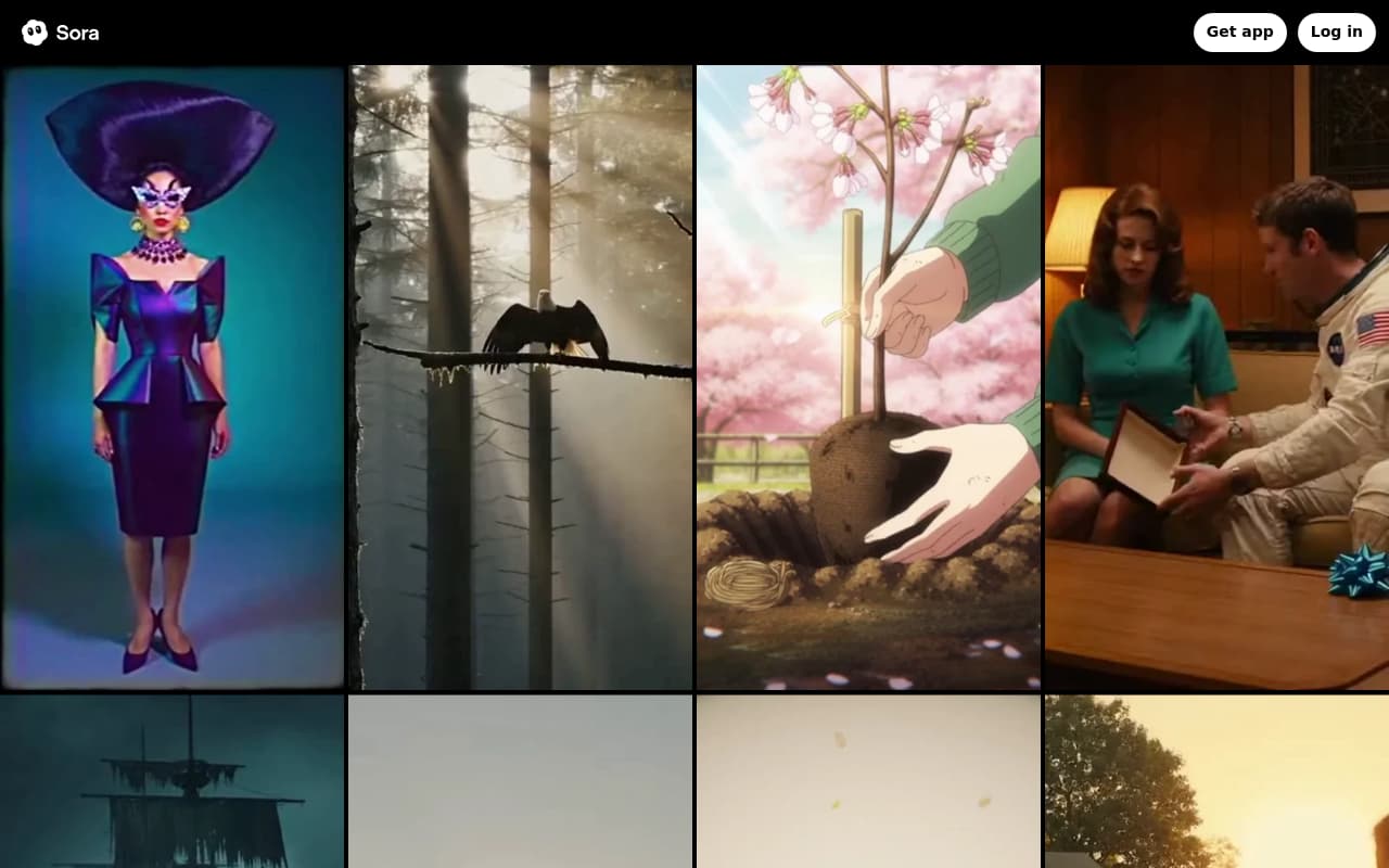 Sora — captura de pantalla